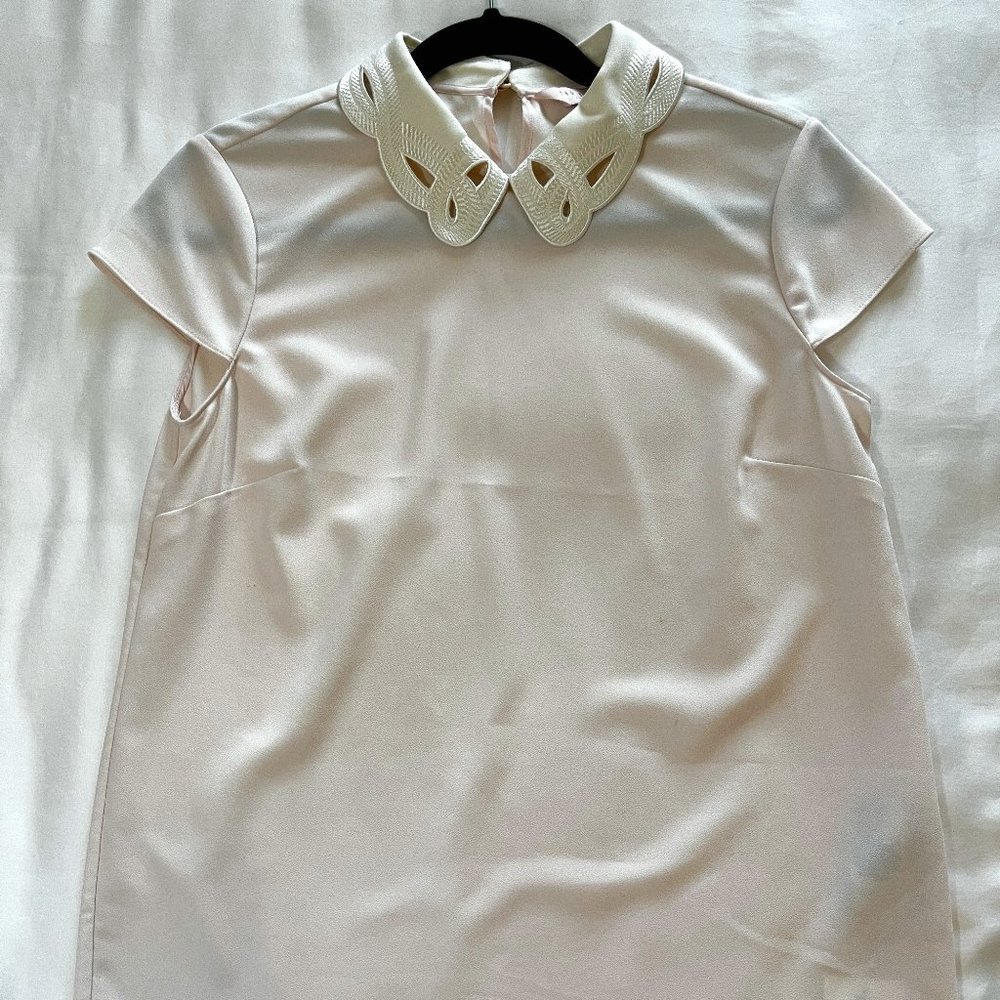 TED BAKER Womens blouse embellished collar